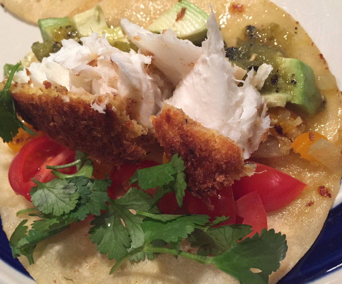 Pan Seared Panko Halibut Tacos – Alaska Select