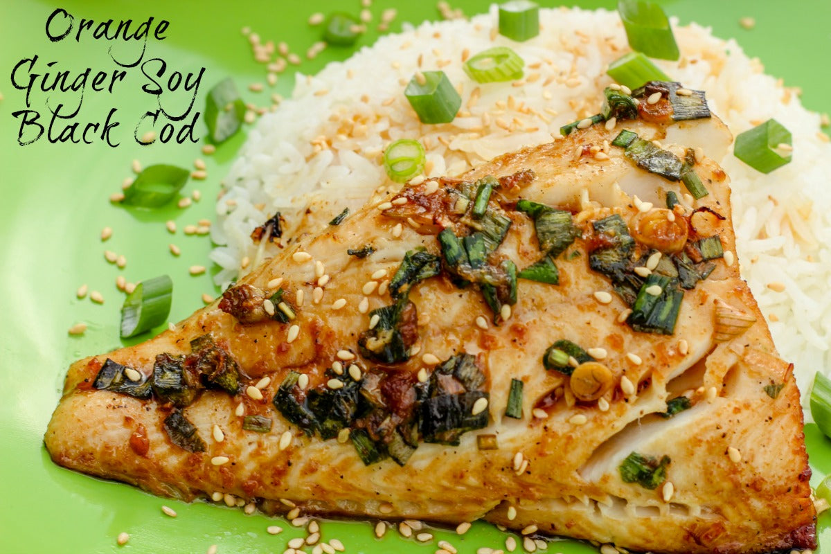 Orange Ginger Soy Black Cod – Alaska Select