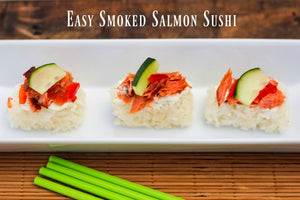 Easy Smoked Salmon Sushi